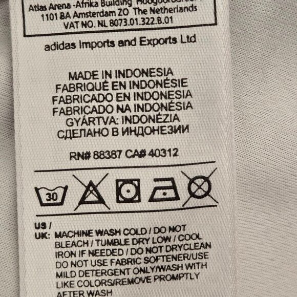 Boys Size Medium Adidas Climate Multi-Color Short Sleeve Pullover - Picture 7 of 7